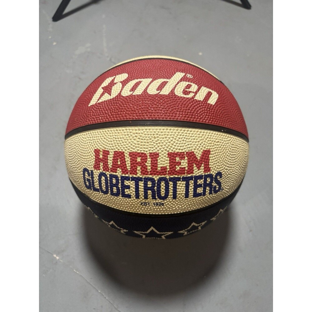Vintage Double Signed 60s-80s Harlem Globetrotters Baden Basketball Game Used